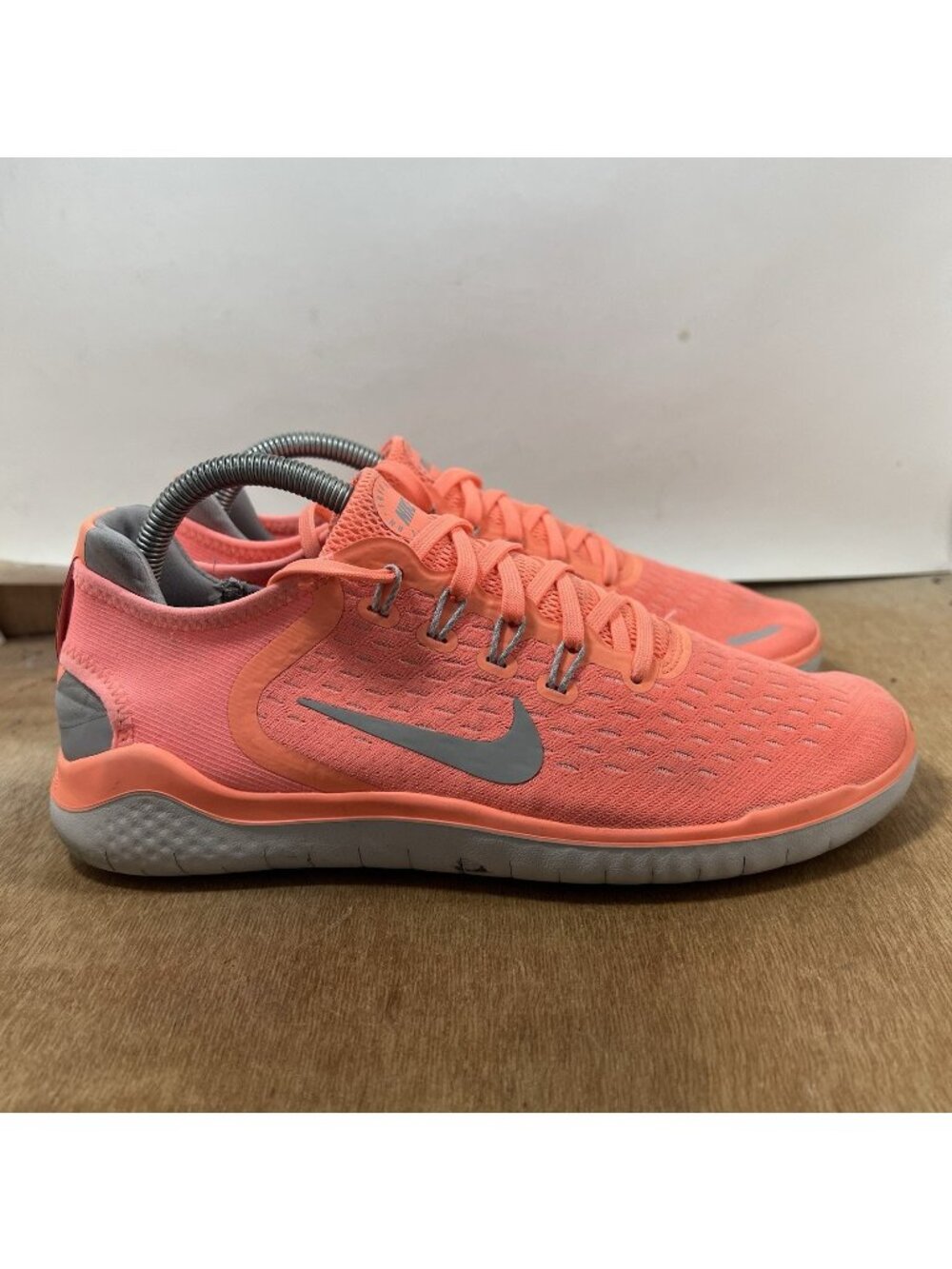 Nike Free RN Women's Running Shoes Size 9.5 Crimson Pulse Pink Gray 942837-800